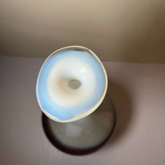 Cyan Designs Tall Purple Irredescent Cream Color Curie Vase - Picture 4 of 11